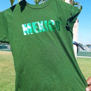 Mexico Soccer T shirts Women Cotton SML NEW Pride